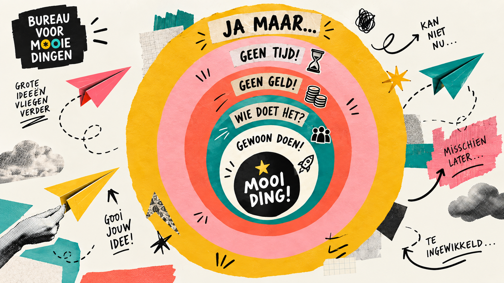 Van De Grond: grote ideeën vliegen verder, van bezwaren naar gewoon doen en een mooi ding